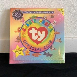 beanie babies membership kit